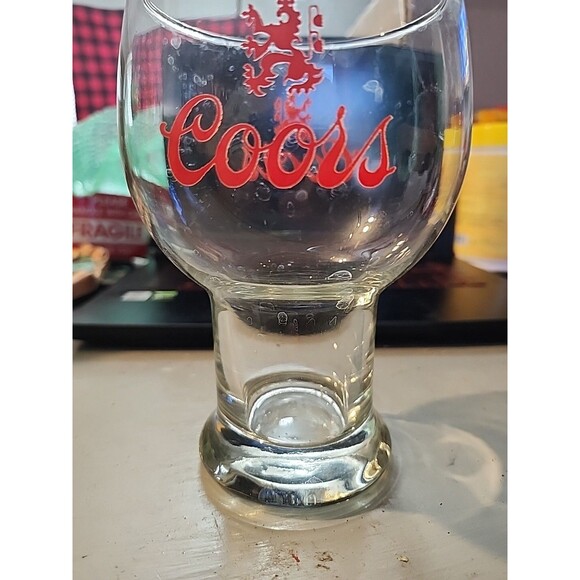 Vintage Coors Beer Glass 6.75” Tall – Classic Barware Collectible - Picture 3 of 10